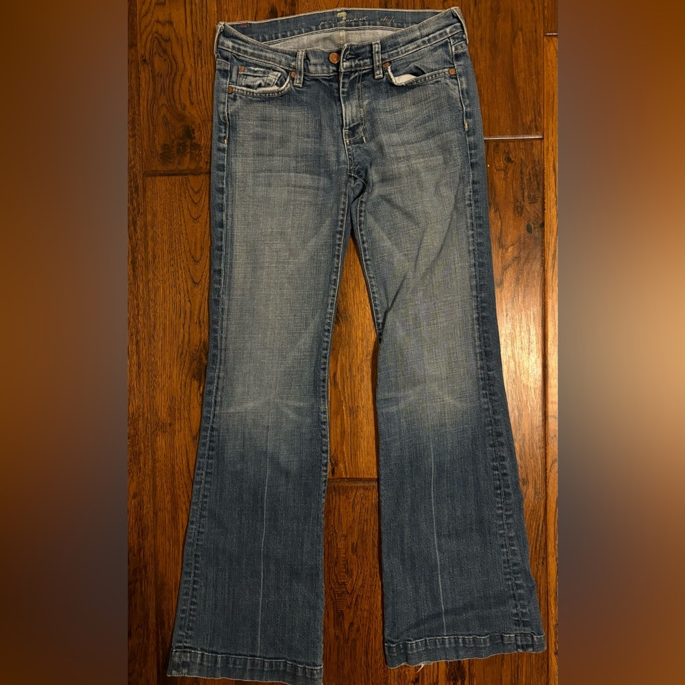 7FAMK Dojo Flare Jeans Size 27